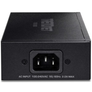 TRENDnet TPE-319GI 10 Gigabit PoE++ Injector, 90W power, wall mount, Integrated power supply 